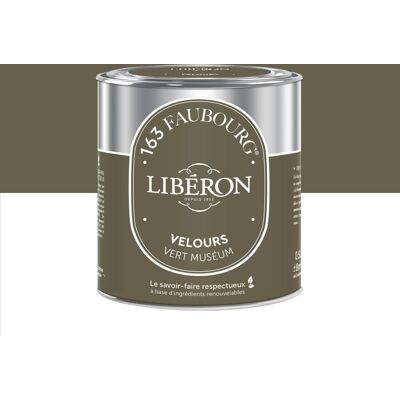 LIBERON Peinture vert museum multisupport 163 faubourg LIBÉRON velours 0.5 l - Publicité LIBERON Peinture vert museum multisupport 163 faubourg LIBÉRON velours 0.5 l - Publicité