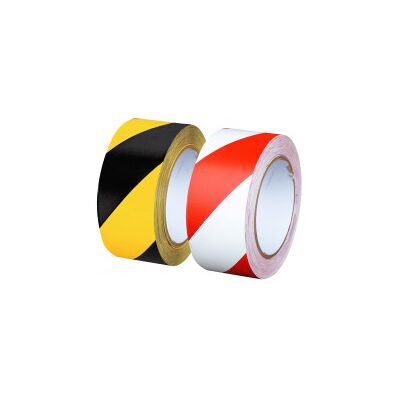OUTIFRANCE Ruban adhesif signalisation pvc Ruban PVC spécial sol 33 m x 50 mm Rouge / blanc - Publicité OUTIFRANCE Ruban adhesif signalisation pvc Ruban PVC spécial sol 33 m x 50 mm Rouge / blanc - Publicité