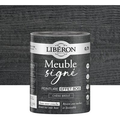 LIBERON Peinture meuble et boiserie Meuble signé LIBÉRON chêne brûlé 0.7L - Publicité LIBERON Peinture meuble et boiserie Meuble signé LIBÉRON chêne brûlé 0.7L - Publicité