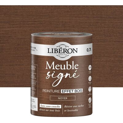 LIBERON Peinture meuble et boiserie Meuble signé LIBÉRON noyer 0.7L - Publicité LIBERON Peinture meuble et boiserie Meuble signé LIBÉRON noyer 0.7L - Publicité