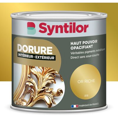 Dorure, pailleté, SYNTILOR, or riche 0,125L - Publicité Dorure, pailleté, SYNTILOR, or riche 0,125L - Publicité