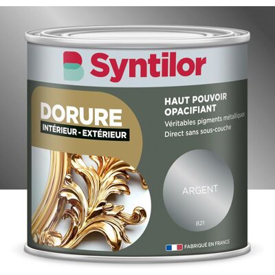 Dorure, pailleté, SYNTILOR, argent 0,125L - Publicité Dorure, pailleté, SYNTILOR, argent 0,125L - Publicité