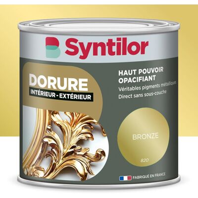 Dorure, pailleté, SYNTILOR, bronze 0,125L - Publicité Dorure, pailleté, SYNTILOR, bronze 0,125L - Publicité