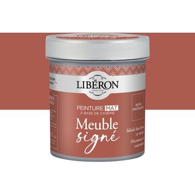 LIBERON Peinture meuble boiserie Caséine, meuble signé LIBÉRON rouge pouzzolane mat 0.5L - Publicité LIBERON Peinture meuble boiserie Caséine, meuble signé LIBÉRON rouge pouzzolane mat 0.5L - Publicité