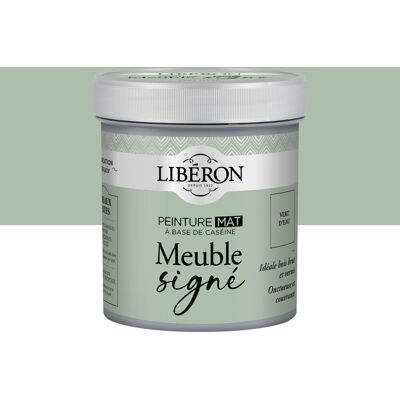 LIBERON Peinture meuble et boiserie Caséine LIBÉRON vert d'eau mat 0.5L - Publicité LIBERON Peinture meuble et boiserie Caséine LIBÉRON vert d'eau mat 0.5L - Publicité
