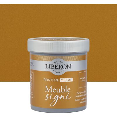 LIBERON Peinture meuble et boiserie Meuble signé LIBÉRON or jaune brillant 0.5L - Publicité LIBERON Peinture meuble et boiserie Meuble signé LIBÉRON or jaune brillant 0.5L - Publicité