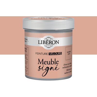 LIBERON Peinture meuble et boiserie Meuble signé LIBÉRON marbre rose velours 0.5L - Publicité LIBERON Peinture meuble et boiserie Meuble signé LIBÉRON marbre rose velours 0.5L - Publicité