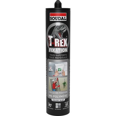 SOUDAL Colle fixation polymere universelle blanc, 485G - Publicité SOUDAL Colle fixation polymere universelle blanc, 485G - Publicité