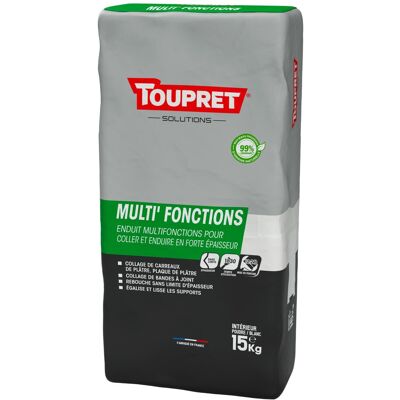 Toupret Enduit colle en pâte 5 kg - Publicité Toupret Enduit colle en pâte 5 kg - Publicité
