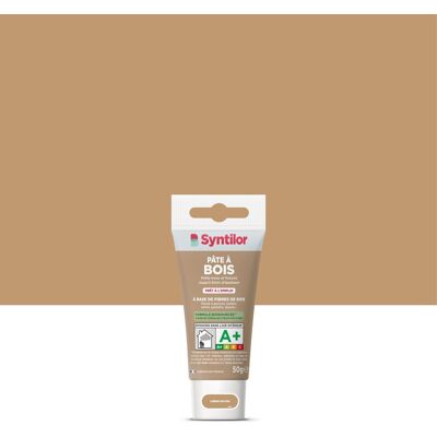 Pâte à bois Biosourcé SYNTILOR chêne moyen 50 g - Publicité Pâte à bois Biosourcé SYNTILOR chêne moyen 50 g - Publicité