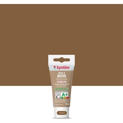 Pâte à bois Biosourcé SYNTILOR chêne foncé 50 g - Publicité Pâte à bois Biosourcé SYNTILOR chêne foncé 50 g - Publicité