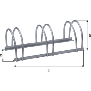 GAH ALBERTS Support vélos Eco 3 places K3 - Publicité GAH ALBERTS Support vélos Eco 3 places K3 - Publicité