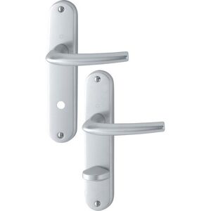 HOPPE France San Diego Ensemble de Poignées WC - Set de Poignées de Porte - Publicité HOPPE France San Diego Ensemble de Poignées WC - Set de Poignées de Porte - Publicité