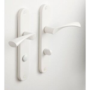 CHAINEY 2 poignées de porte Anais condamnation INSPIRE, acier entraxe 195 mm Voir les détails du produit - Publicité CHAINEY 2 poignées de porte Anais condamnation INSPIRE, acier entraxe 195 mm Voir les détails du produit - Publicité