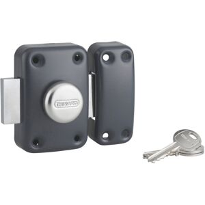 THIRARD Verrou de sécurité apache bout/cylindre 40 mm anthracite - Publicité THIRARD Verrou de sécurité apache bout/cylindre 40 mm anthracite - Publicité