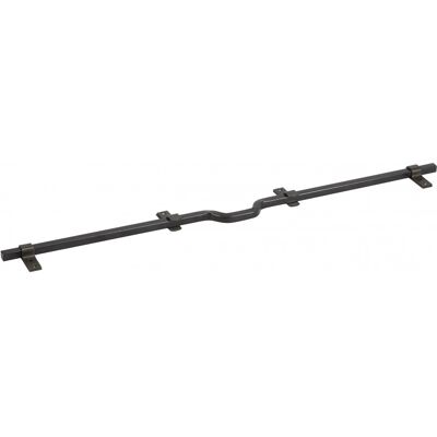 AFBAT Barre de sécurité en acier zingué pour volets, L.98 cm - Publicité AFBAT Barre de sécurité en acier zingué pour volets, L.98 cm - Publicité