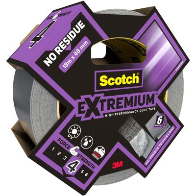 SCOTCH - EXTREMIUM NO RESIDUE - Gris - Publicité SCOTCH - EXTREMIUM NO RESIDUE - Gris - Publicité
