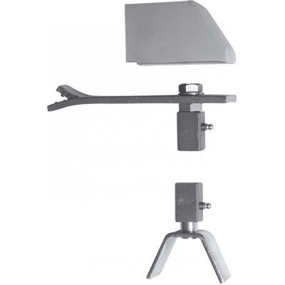 AFBAT Pivots de support en acier galvanisé 330x220x50mm - Support Pivots and Plates - Publicité AFBAT Pivots de support en acier galvanisé 330x220x50mm - Support Pivots and Plates - Publicité