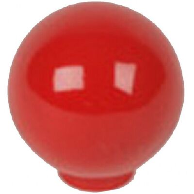 REI Bouton de meuble Boule rouge abs H.29 x l.28 x P.28 mm - Publicité REI Bouton de meuble Boule rouge abs H.29 x l.28 x P.28 mm - Publicité