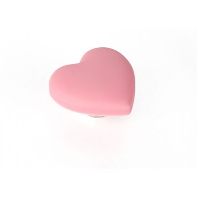 REI Poignée Coeur Rose - 25x41mm - Type de meuble - Publicité REI Poignée Coeur Rose - 25x41mm - Type de meuble - Publicité