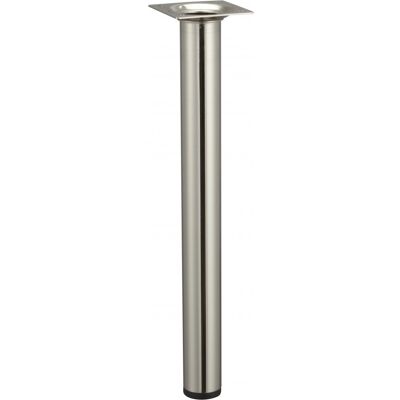 HETTICH Pied de table - 30cm Acier Gris Moderne - Publicité HETTICH Pied de table - 30cm Acier Gris Moderne - Publicité