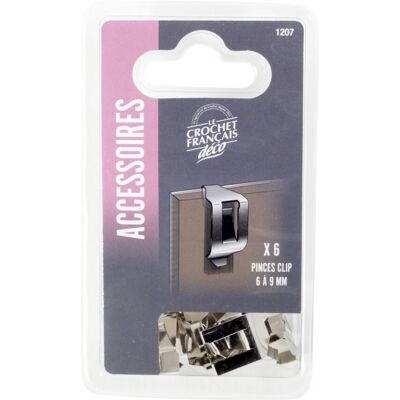 LE CROCHET FRANCAIS Modèle 6-9 mm Clip - Bouchon de bouteille - Intérieur - Publicité LE CROCHET FRANCAIS Modèle 6-9 mm Clip - Bouchon de bouteille - Intérieur - Publicité