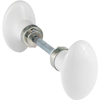 CENTRALE BRICO Bouton de porte en porcelaine blanche - Carré 7mm - Publicité CENTRALE BRICO Bouton de porte en porcelaine blanche - Carré 7mm - Publicité