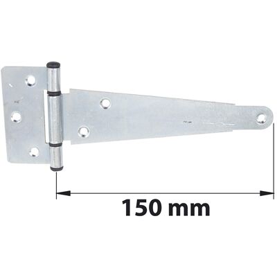AFBAT - Cerniera inglese con asse composito 150 mm - bianco zincato - Hinge - Publicité AFBAT - Cerniera inglese con asse composito 150 mm - bianco zincato - Hinge - Publicité