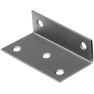 Equerre large acier galvanisé, L.30 x h.30 x l.30 mm GAH ALBERTS - Publicité Equerre large acier galvanisé, L.30 x h.30 x l.30 mm GAH ALBERTS - Publicité