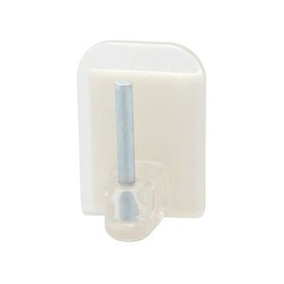 Sans marque Lot De 4 Supports Autocollants Barre De Vitrage, 10 Mm Transparent Brut Inspire - Publicité Sans marque Lot De 4 Supports Autocollants Barre De Vitrage, 10 Mm Transparent Brut Inspire - Publicité