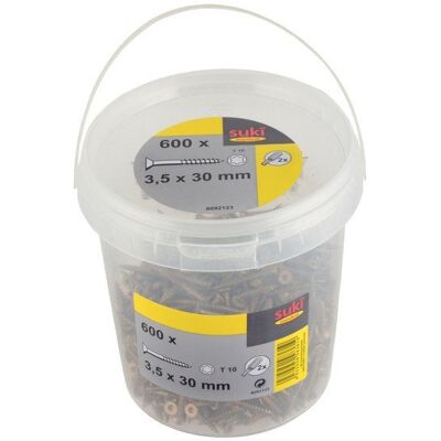 SUKI - 600 - 3.5x30mm - Torx T10 - Vis - Publicité SUKI - 600 - 3.5x30mm - Torx T10 - Vis - Publicité