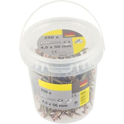 SUKI - Torx T20 4.5x50 - Or - Vis - Publicité SUKI - Torx T20 4.5x50 - Or - Vis - Publicité