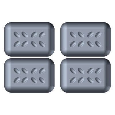 Scotch 4 Coussinets adhésifs en nid d'abeille - Rectangulaire 35x24mm - Gris - Publicité Scotch 4 Coussinets adhésifs en nid d'abeille - Rectangulaire 35x24mm - Gris - Publicité