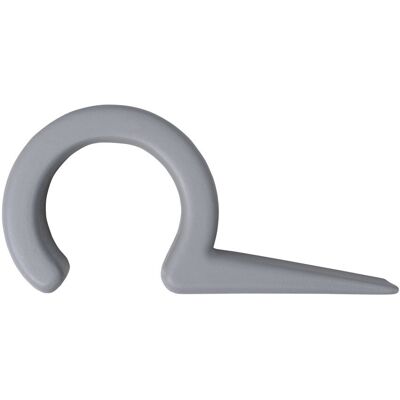 Cale porte amovible REI escargot plastique anthracite 44 x 24 x 90 mm - Publicité Cale porte amovible REI escargot plastique anthracite 44 x 24 x 90 mm - Publicité
