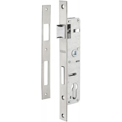 THIRARD Serrure Encaster Axe 21X35 Reversible Inox Alsace - Publicité THIRARD Serrure Encaster Axe 21X35 Reversible Inox Alsace - Publicité