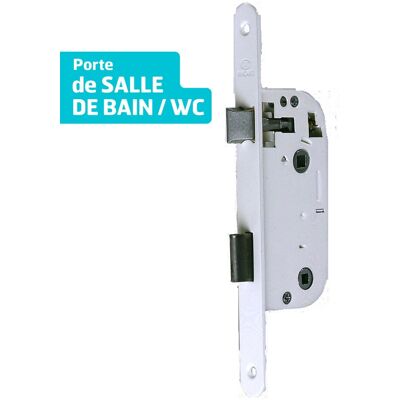 Serrure encastrée BRICARD, à condamnation, axe 40 mm - Publicité Serrure encastrée BRICARD, à condamnation, axe 40 mm - Publicité