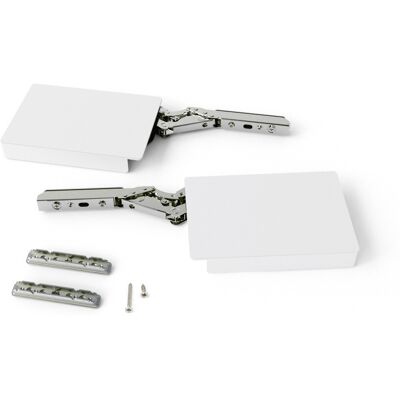 EMUCA Compas pour portes relevables Altius Lift - Relevable 1100-2900 (M (medium)) - Acier et plastique - Blanc - Publicité EMUCA Compas pour portes relevables Altius Lift - Relevable 1100-2900 (M (medium)) - Acier et plastique - Blanc - Publicité