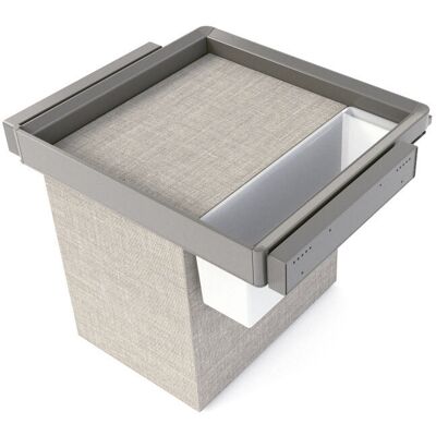 EMUCA Kit plateau auxiliaire - panier et rack ajustable Quartz pour armoires - glissières extension totale et à fermeture douce - M - Publicité EMUCA Kit plateau auxiliaire - panier et rack ajustable Quartz pour armoires - glissières extension totale et à fermeture douce - M - Publicité