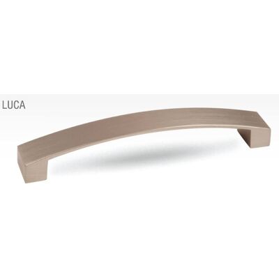 Sans marque Poignée de meuble Luca 128 imitation inox + vis - Publicité Sans marque Poignée de meuble Luca 128 imitation inox + vis - Publicité