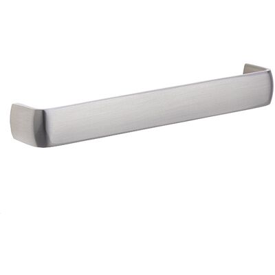 Sans marque Poignée de meuble Oga 96 nickel brossé + vis - Publicité Sans marque Poignée de meuble Oga 96 nickel brossé + vis - Publicité