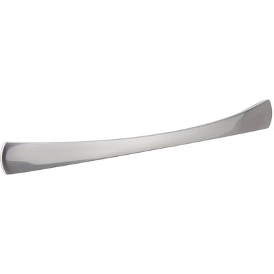 Sans marque Poignée de meuble Unesa 96 nickel brossé + vis - Publicité Sans marque Poignée de meuble Unesa 96 nickel brossé + vis - Publicité