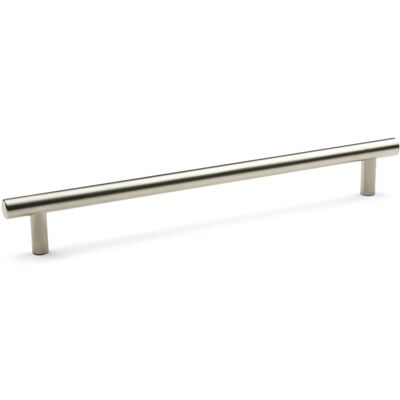 Sans marque Poignée de meuble barre de traction 192/232 nickel mat + vis - Publicité Sans marque Poignée de meuble barre de traction 192/232 nickel mat + vis - Publicité