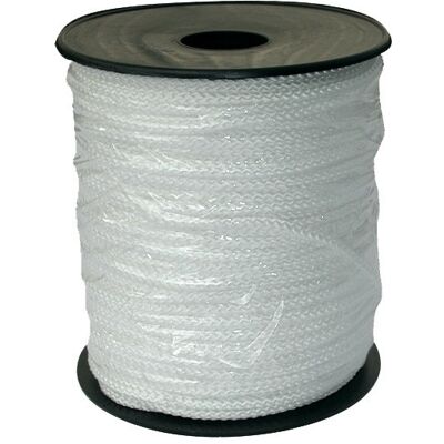 OUTIFRANCE Tresse blanche polypropylène Ø 2 mm x 100 m - Publicité OUTIFRANCE Tresse blanche polypropylène Ø 2 mm x 100 m - Publicité
