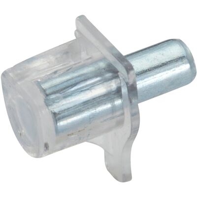 Sans marque Lot De 20 Taquets À Enfoncer, Plastique Translucide, Diam.5 Mm - Publicité Sans marque Lot De 20 Taquets À Enfoncer, Plastique Translucide, Diam.5 Mm - Publicité