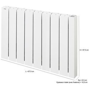 Acova Alcantara - Radiateur électrique à inertie fluide - 1500W - Publicité Acova Alcantara - Radiateur électrique à inertie fluide - 1500W - Publicité