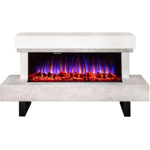 ArtFlame Cheminée électrique – Monro & Dalas – 1500 W – 30 flammes – Thermostat – Télécommande - Publicité ArtFlame Cheminée électrique – Monro & Dalas – 1500 W – 30 flammes – Thermostat – Télécommande - Publicité