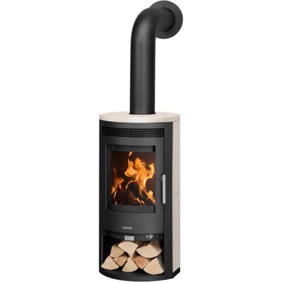 JUSTUS Baltrum D 2.0 - Noir et beige - Poêle à bois - Publicité JUSTUS Baltrum D 2.0 - Noir et beige - Poêle à bois - Publicité