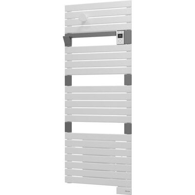 SAUTER Sèche-serviettes électrique soufflant - ASAMA CONNECTE II - 1750W - H140.5xl.55cm - Blanc - Publicité SAUTER Sèche-serviettes électrique soufflant - ASAMA CONNECTE II - 1750W - H140.5xl.55cm - Blanc - Publicité