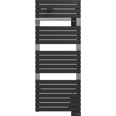 SAUTER Sèche-serviettes électrique - ASAMA CONNECTE II - 750W - H.140.5xl.55 cm - Anthracite - Publicité SAUTER Sèche-serviettes électrique - ASAMA CONNECTE II - 750W - H.140.5xl.55 cm - Anthracite - Publicité