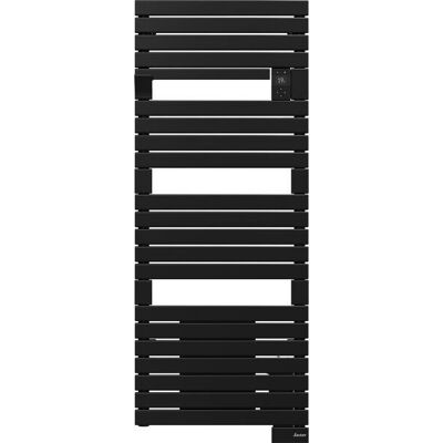 SAUTER Sèche-serviettes électrique soufflant - ASAMA CONNECTE II - 1750W - h.140.5xl.55cm - noir - Publicité SAUTER Sèche-serviettes électrique soufflant - ASAMA CONNECTE II - 1750W - h.140.5xl.55cm - noir - Publicité